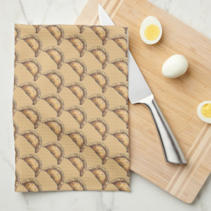 Empanadas Latin South American Fried Pastries Food Kitchen Towel