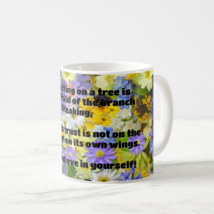 Empath Belief Positive Encouragement Quote  Coffee Mug