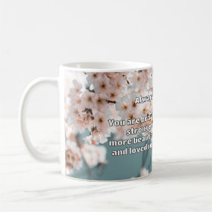 Empath Bravery Positive Encouragement Quote Coffee Mug