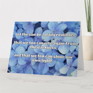Empath Shine Positive Encouragement Quote  Card