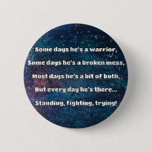 Empath Strength Positive Quote Encouragement  2 Inch Round Button