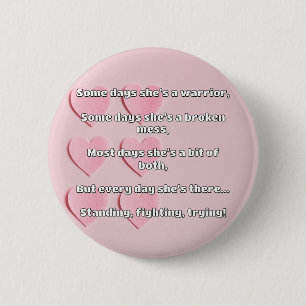 Empath Strength Positive Quote Encouragement 2 Inch Round Button