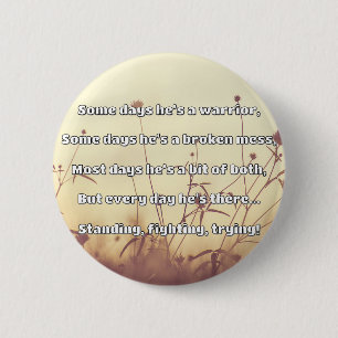 Empath Strength Positive Quote Encouragement  2 Inch Round Button