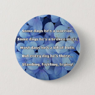 Empath Strength Positive Quote Encouragement 2 Inch Round Button