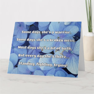 Empath Strength Positive Quote Encouragement  Card
