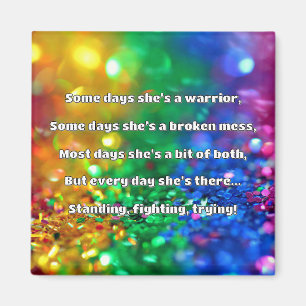 Empath Strength Positive Quote Encouragement  Magnet