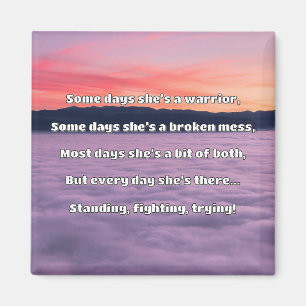 Empath Strength Positive Quote Encouragement Magnet