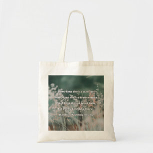 Empath Strength Positive Quote Encouragement Tote Bag