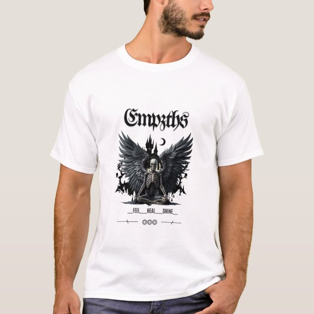 Empaths Feel_Heal_Shine T-shirt (Front)