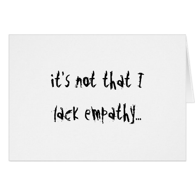 Empathy (Front Horizontal)