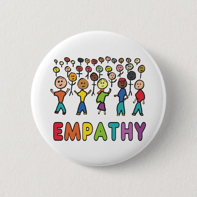 Empathy 2 Inch Round Button (Front)