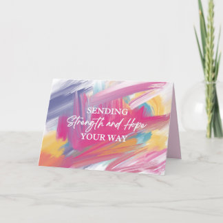 Empathy Card for Cancer and Sick Patient