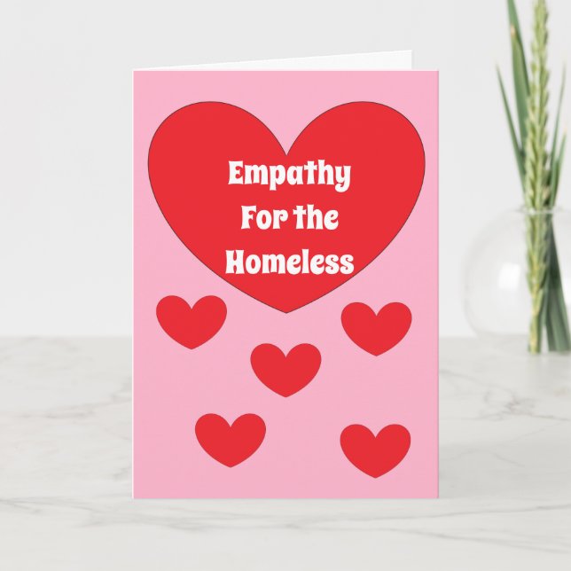 Empathy for the Homeless: Card (Front)