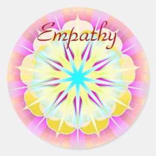 Empathy (Virtue sticker) Classic Round Sticker
