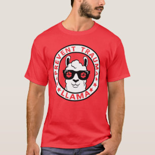 Empêcher le T-shirt Trauma Llama