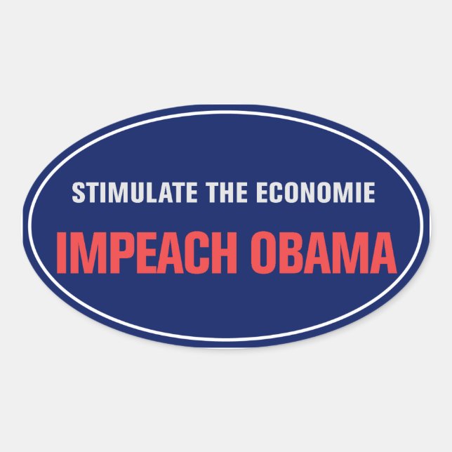 Empêcher Obama Sticker (Devant)