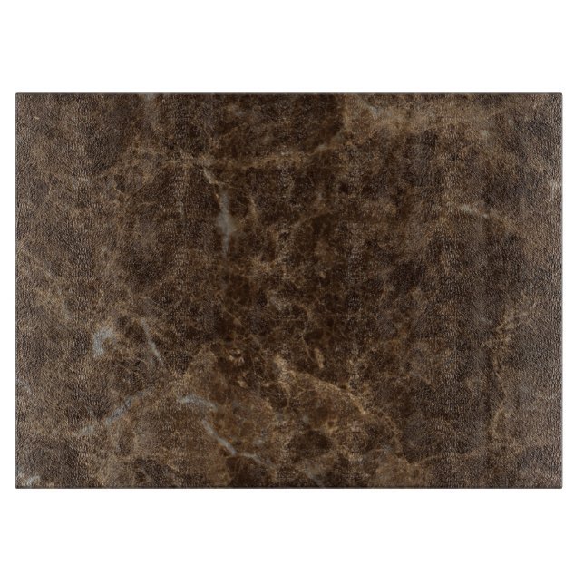 Emperador Claro Stone Pattern Background Cutting Board (Front)