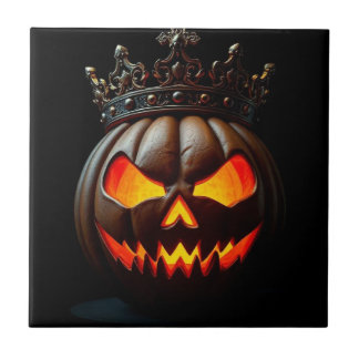 Empereur Jack-O-Lantern Halloween Carreau de Céram