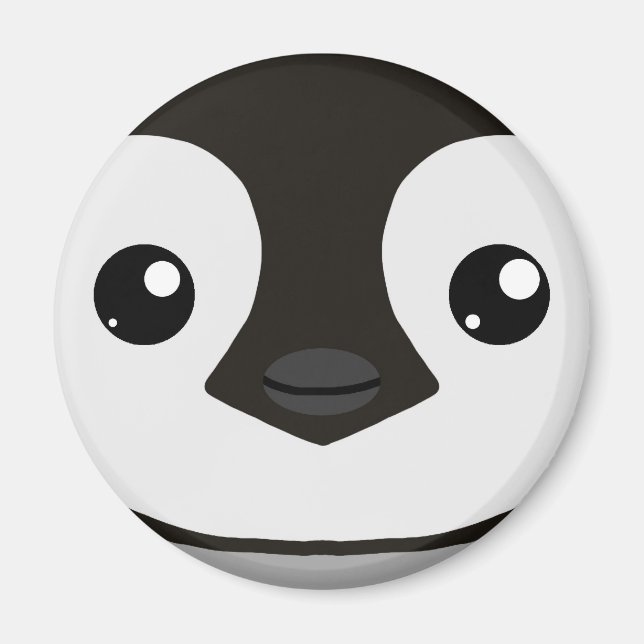 Empereur Penguin Chick Magnet (Devant)