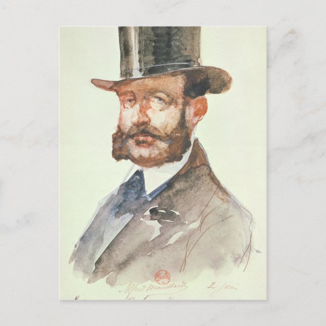 Emperor Alexander II  at the Races Postcard (Front)