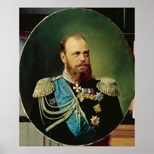 Emperor Alexander III Poster (Front)