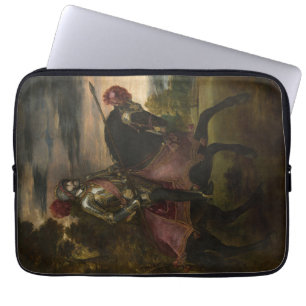 Emperor Charles V on Horseback (by Titian) Laptop Sleeve