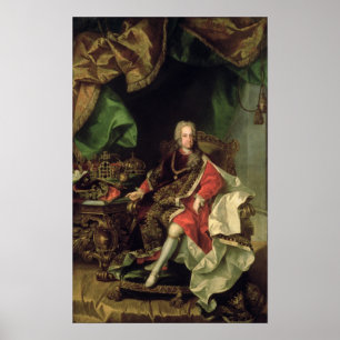 Emperor Charles VI , c.1730, Poster