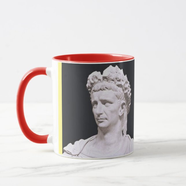 Emperor Claudius Coffee Mug (Left)