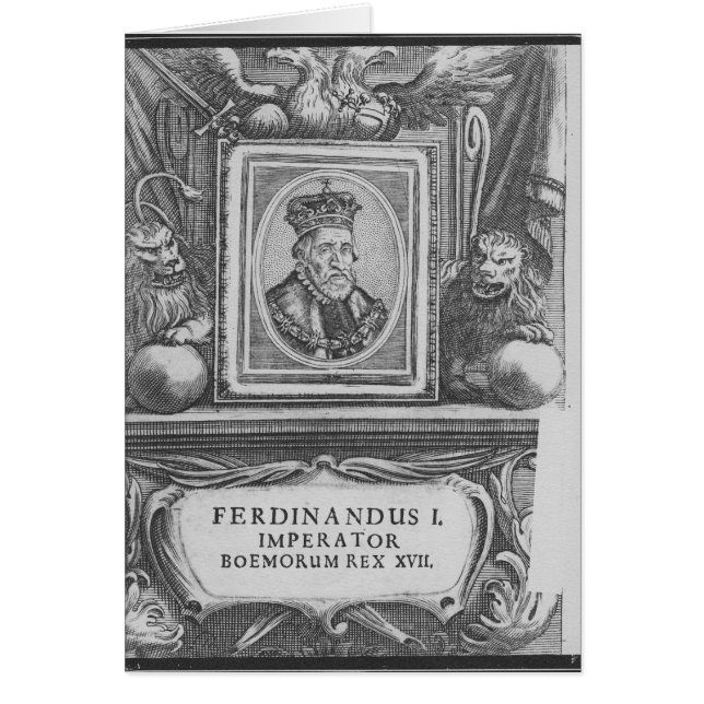 Emperor Ferdinand I , King of Bohemia (Front)