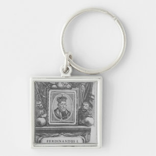 Emperor Ferdinand I , King of Bohemia Keychain
