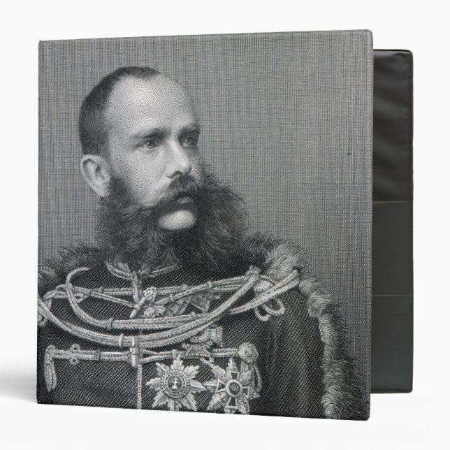 Emperor Franz Joseph I of Austria Binder (Front/Inside)