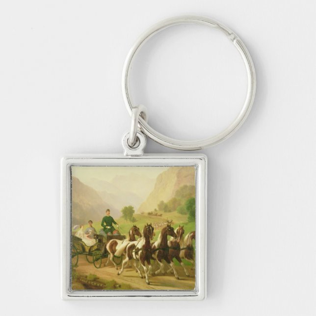 Emperor Franz Joseph I of Austria Keychain (Front)