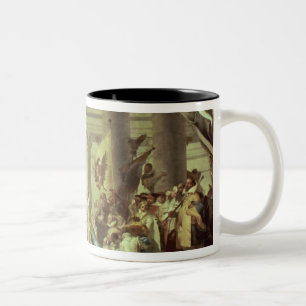 Emperor Frederick Barbarossa's wedding Two-Tone Coffee Mug