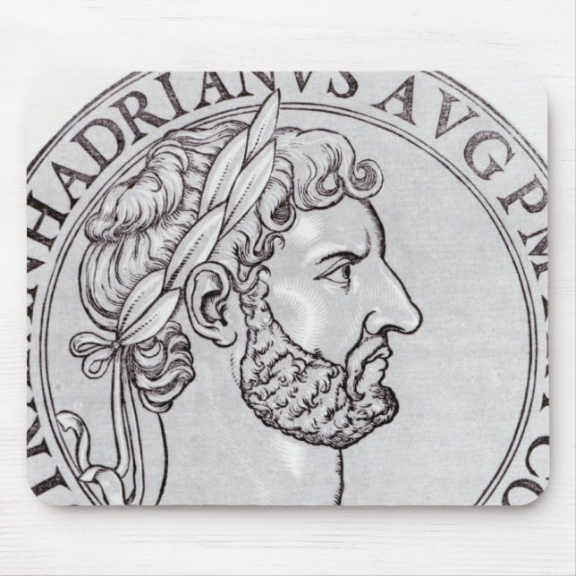 Emperor Hadrian Mouse Pad (Front)