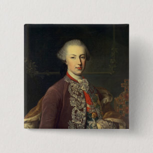 Emperor Joseph II of Germany 2 Inch Square Button