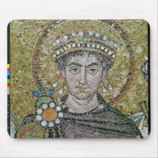 Emperor Justinian I  c.547 AD Mouse Pad
