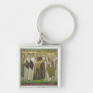 Emperor Justinian I Keychain