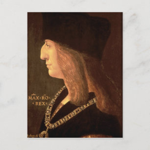 Emperor Maximilian I of Germany , 1502 Postcard