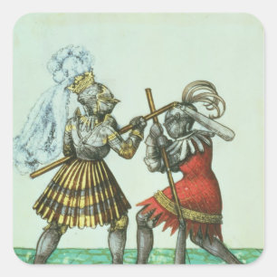 Emperor Maximilian I of Germany Square Sticker