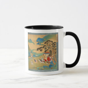 Emperor Mu Wang  of the Chou Dynasty in Mug