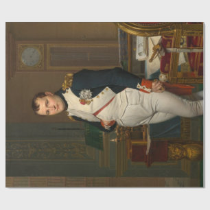 Emperor Napoleon Bonaparte at the Tuileries Wrapping Paper