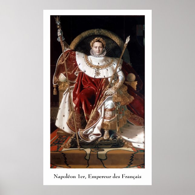 Emperor Napoleon Bonaparte Poster (Front)