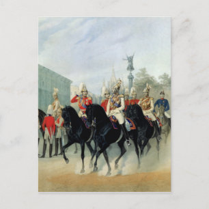 Emperor Nicholas I  and Grand Duke Alexander Postcard