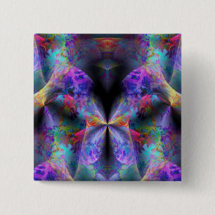 Emperor of Mars 2 Inch Square Button