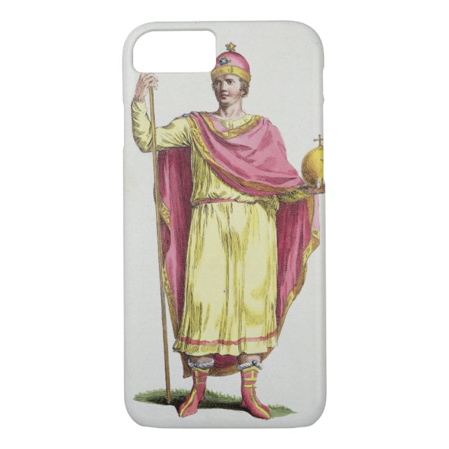 Emperor Otto III (980-1002), engraved by Pierre Du Case-Mate iPhone Case (Back)