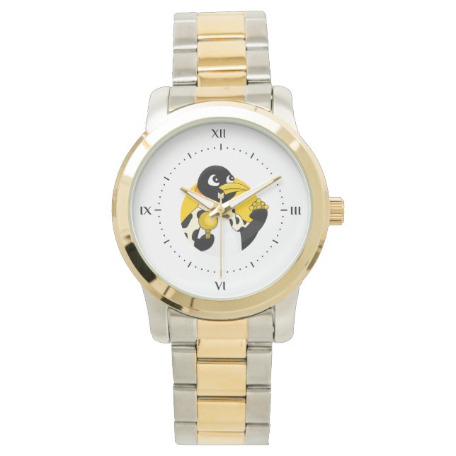 Emperor penguin cartoon watch (Front)
