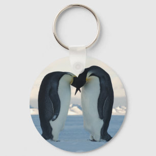 Emperor Penguin Courtship Keychain