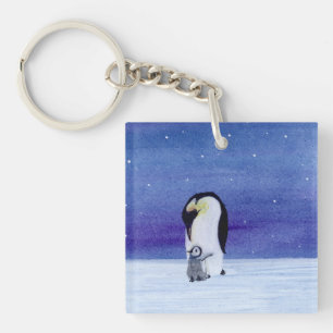 Emperor Penguin Keychain