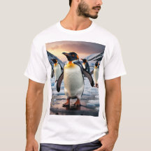 Emperor Penguin Vintage Photo