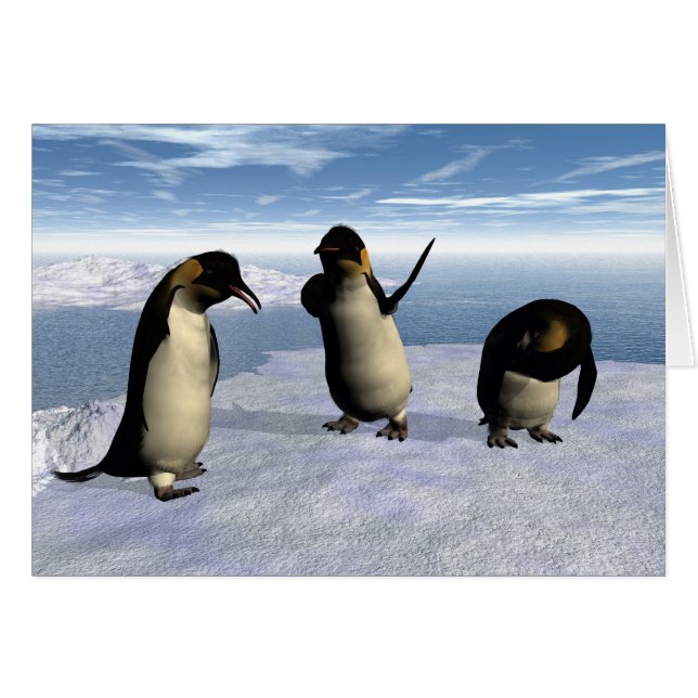 Emperor Penguins (Front Horizontal)